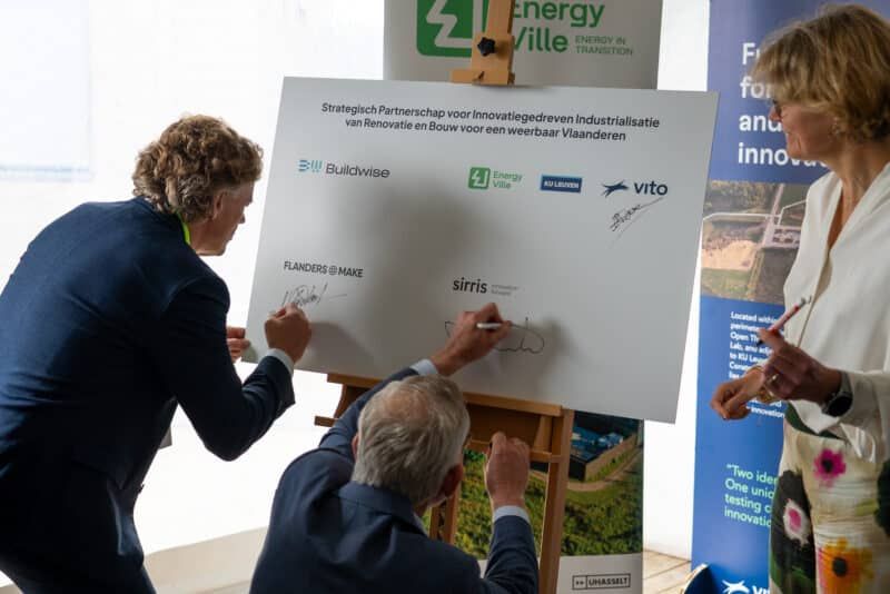 Vlaamse innovatiepartners willen renovatie en bouw industrialiseren: van de tekentafel sneller naar de werf