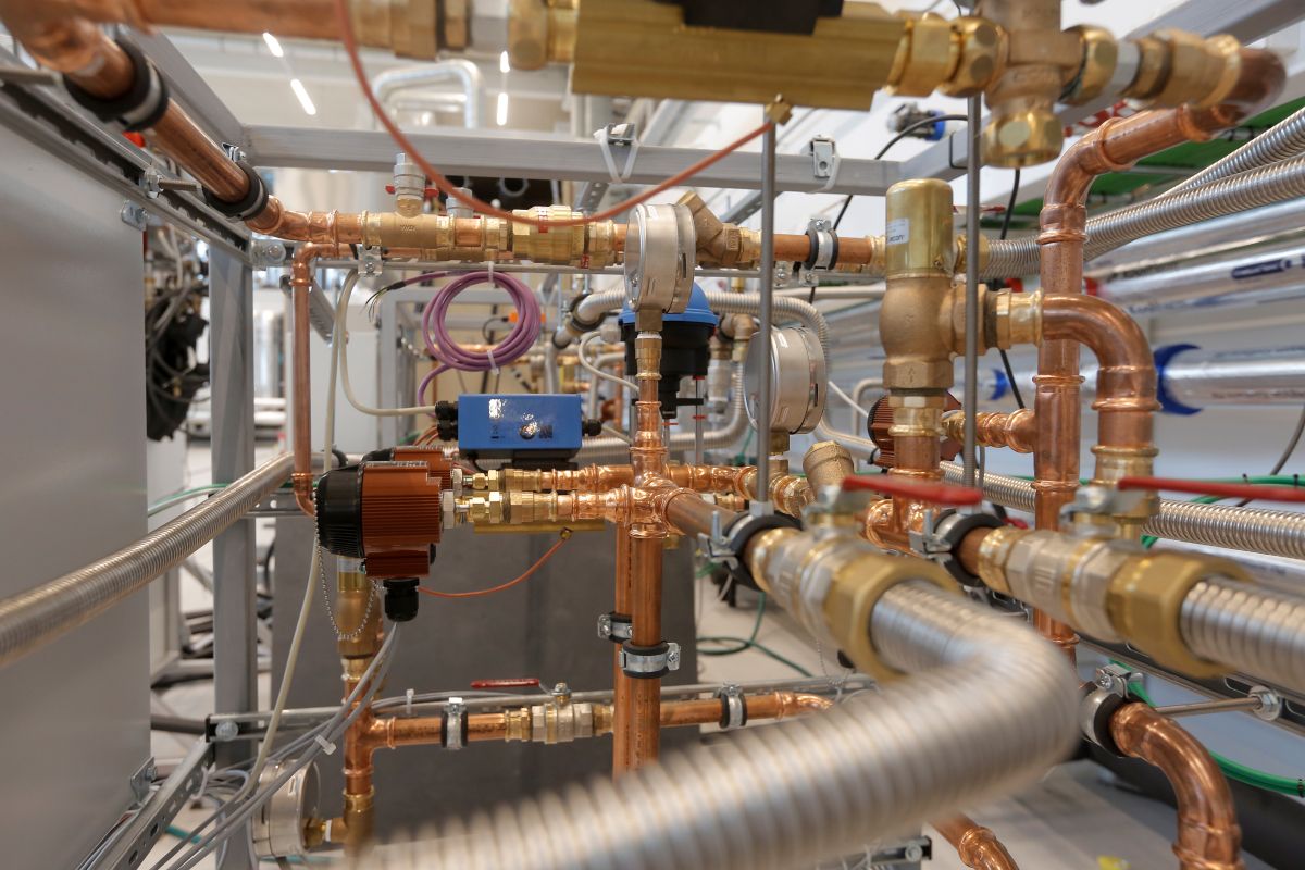 Detailed view of the Thermotechnical Lab
