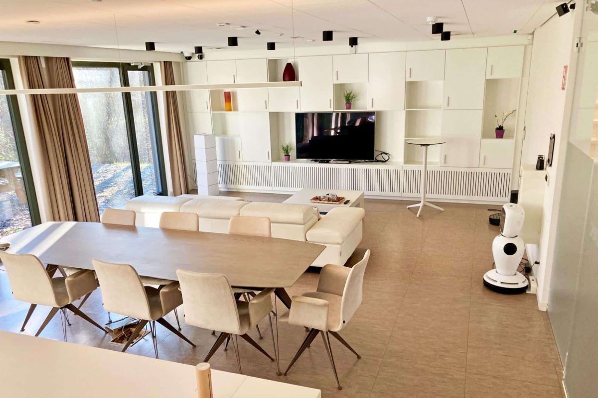 Binnenkant van Home lab Gent.