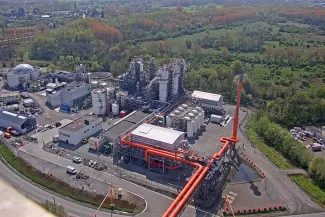 gas-introduced-at-the-steelanol-facility