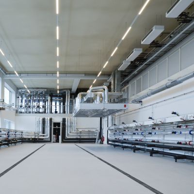 Overview of the Thermotechnical Lab.